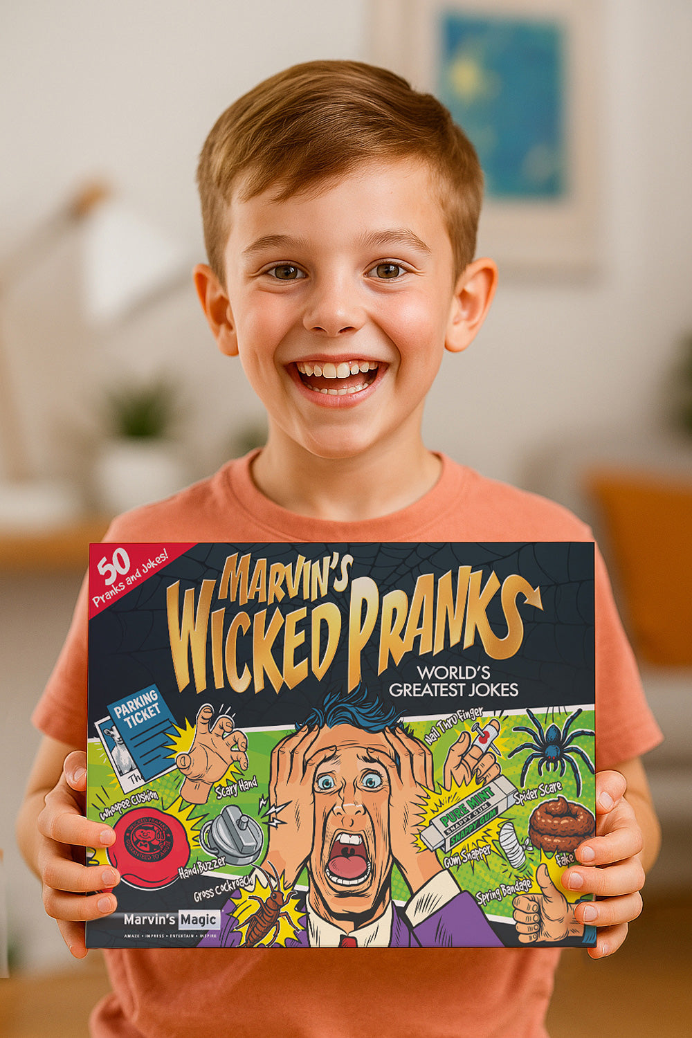 Marvin's Wicked Pranks & Jokes – Dancing Bear Toys