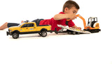 Bruder RAM Rental Service Truck with Mini Excavator