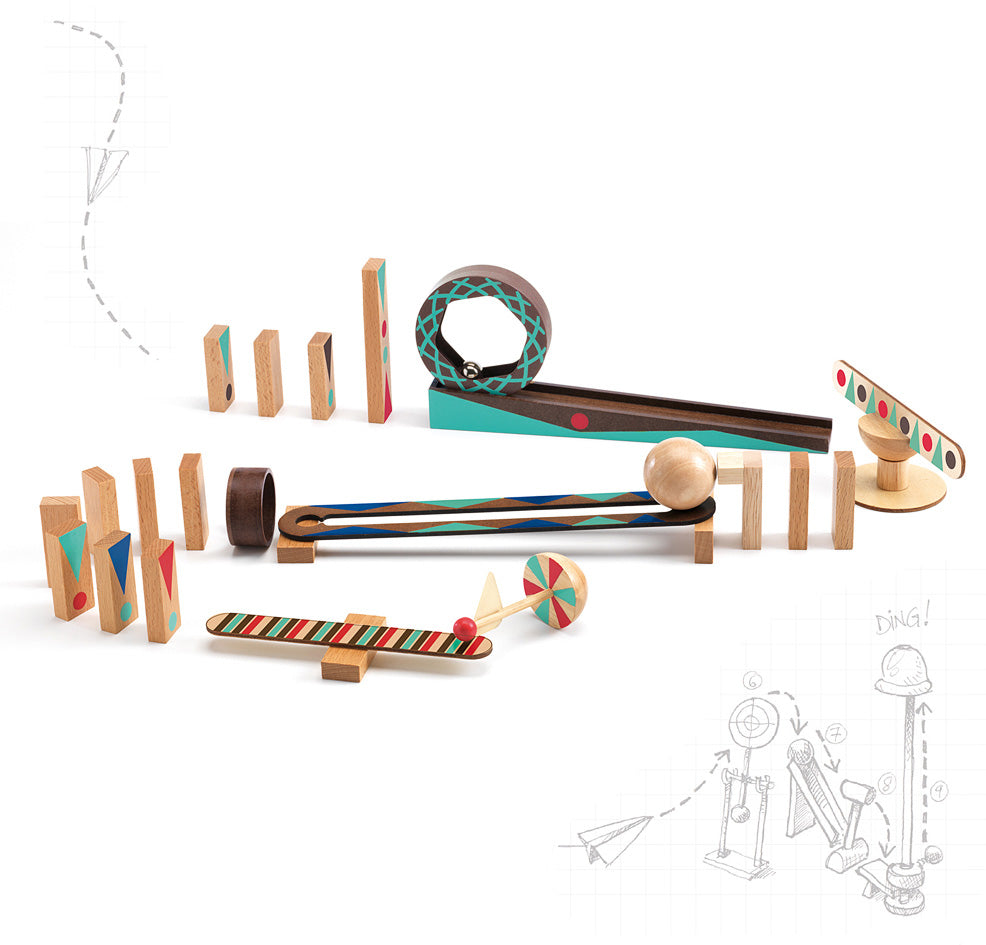 Zig & Go - 28 pcs Marble Run