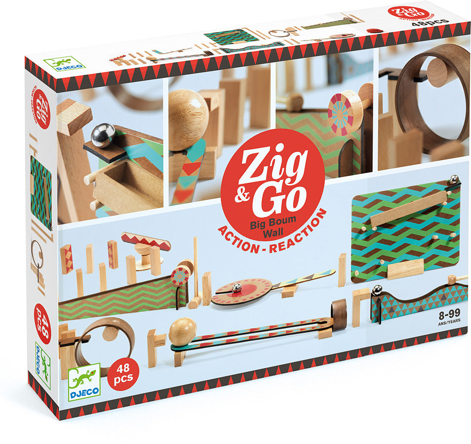 Zig & Go - 48 pcs Marble Run