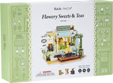 DIY Miniature House: Flowery Sweets & Teas