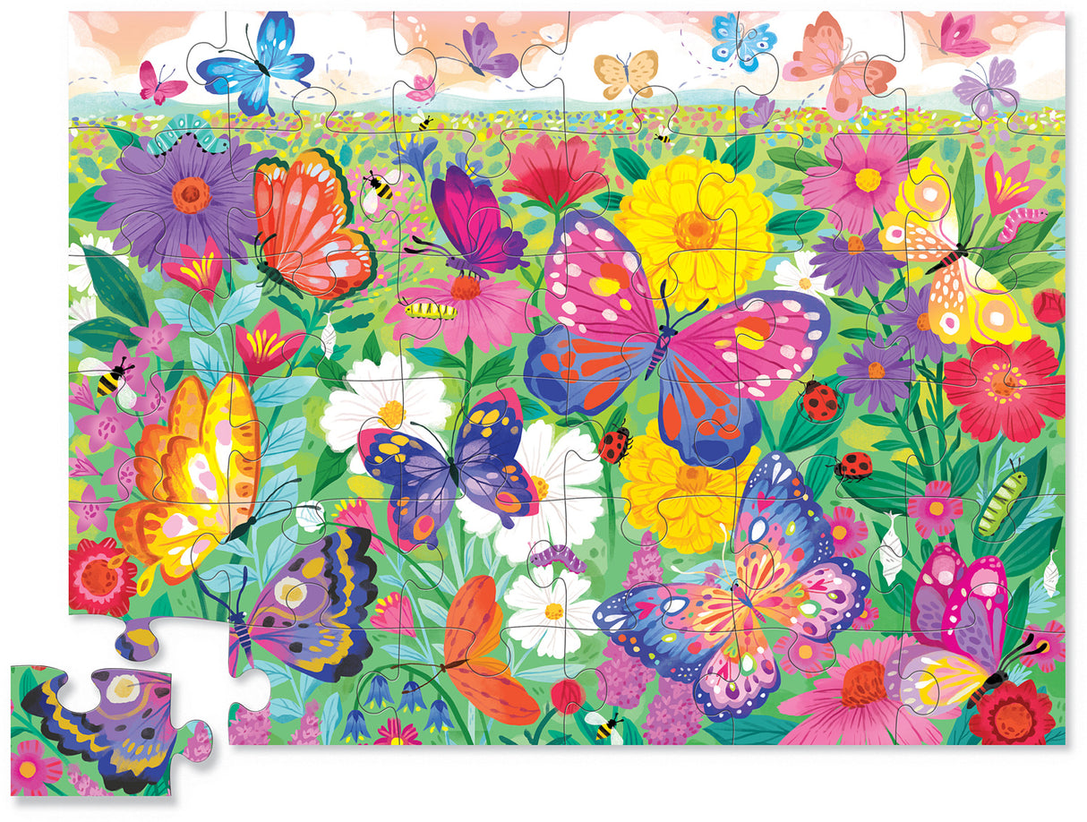 Butterfly Garden 36 pc Floor Puzzle