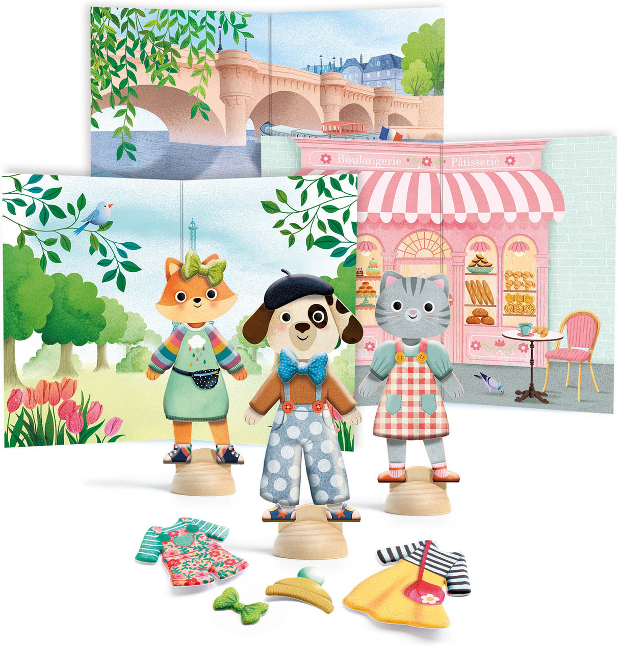 Bonjour Paris Collage