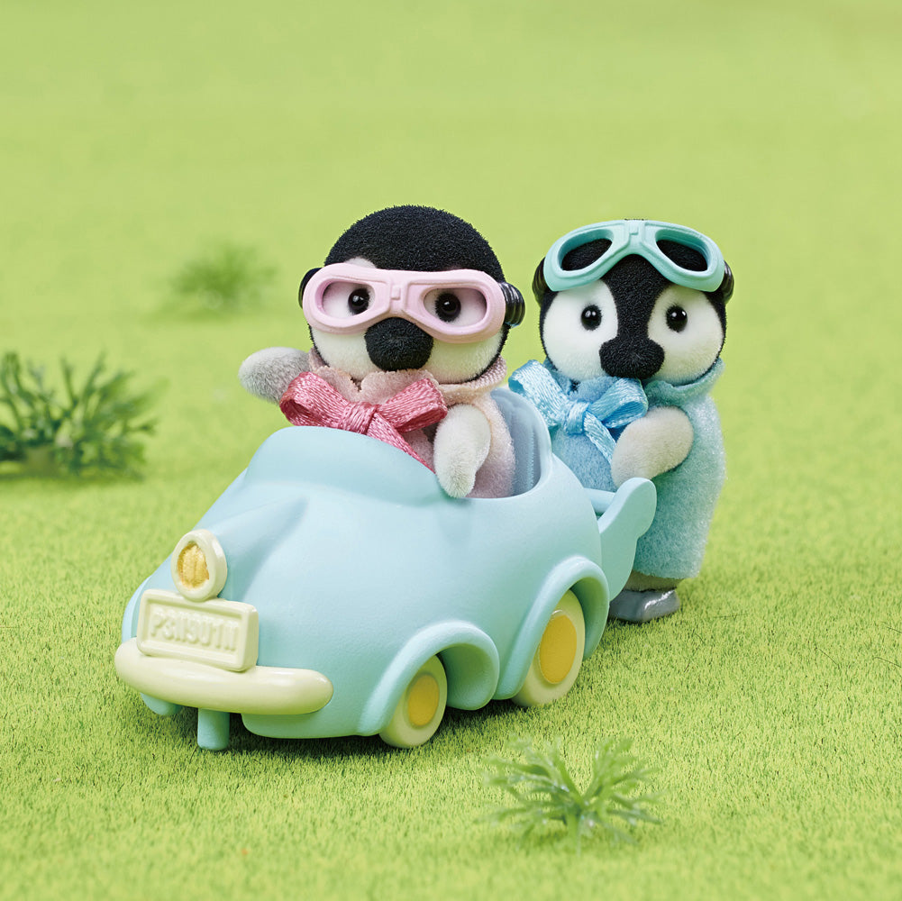 Calico Critters Penguin Babies Ride 'n Play - Main Image