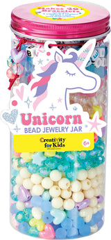 Bead Jewelry Jar - Unicorn