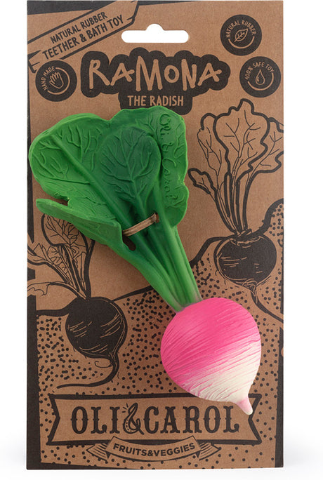Oli & Carol Ramona the Radish Teether