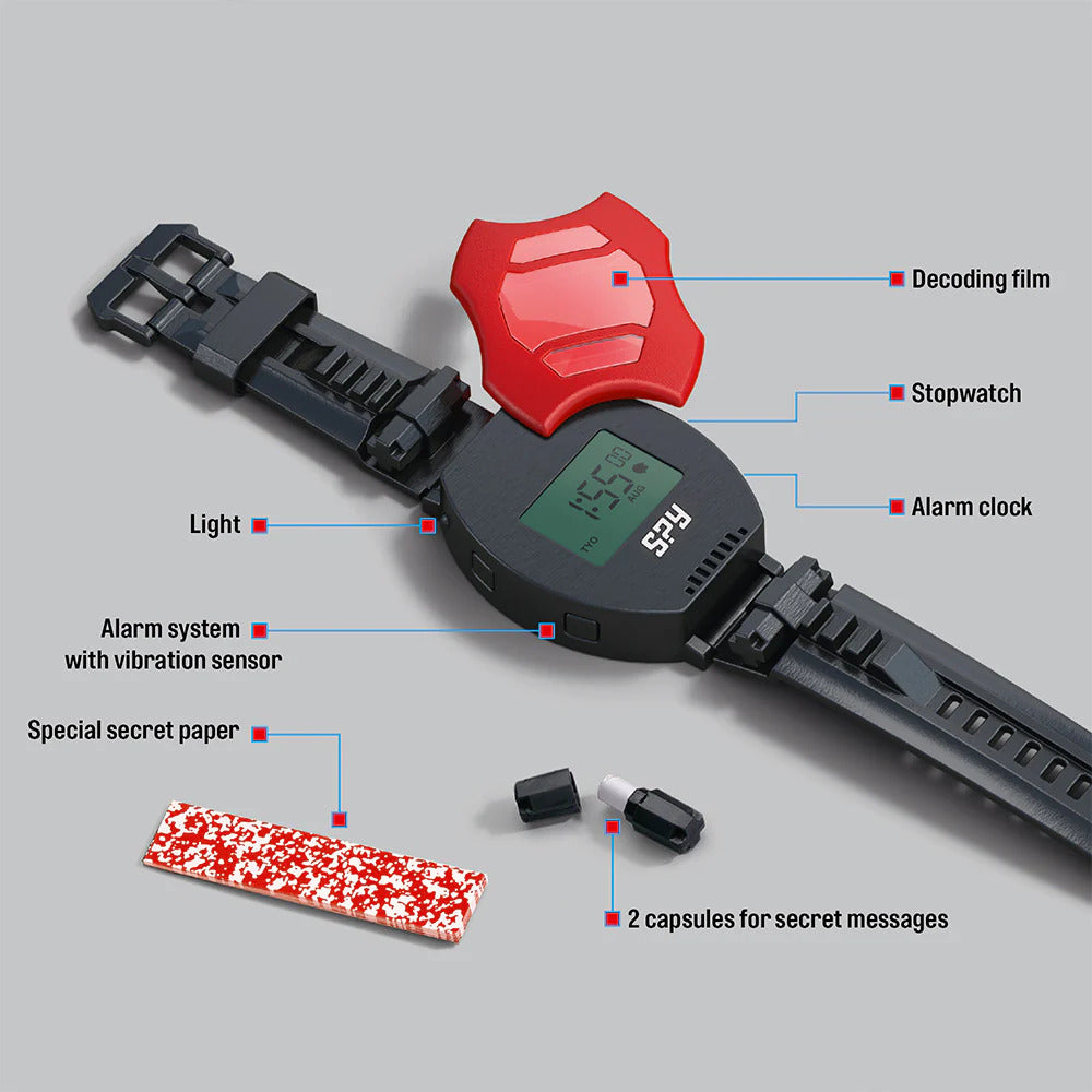 Spy Labs: 9-in-1 Spy Watch – Dancing Bear Toys