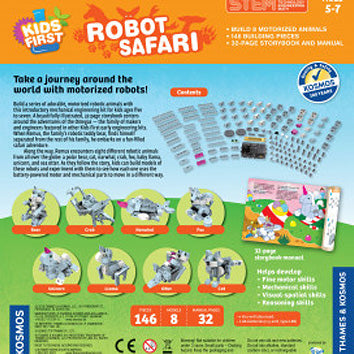 Kids First: Robot Safari - Introduction to Motorized Machines