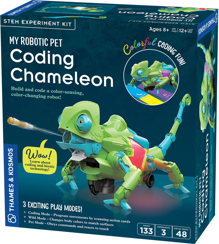 Coding Camilion My Robotic Pet: Coding Chameleon – Dancing Bear Toys