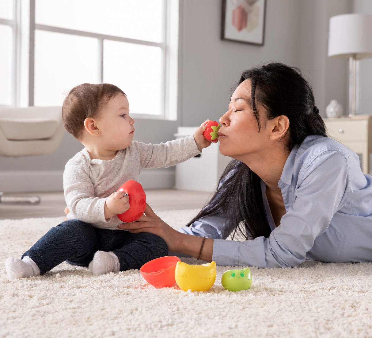 Lamaze Stack and Nest Fruit Pals