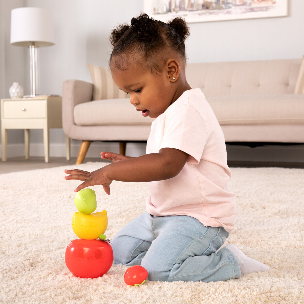 Lamaze Stack and Nest Fruit Pals