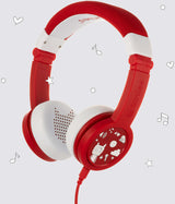 Headphones  Red