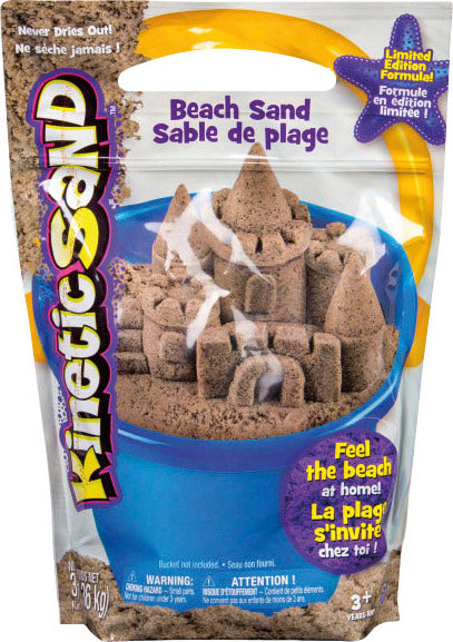 KINETIC SAND 3LB BEACH NTRL