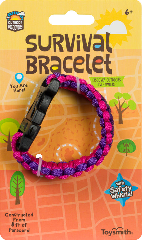 SURVIVAL BRACELET W/WHISTLE