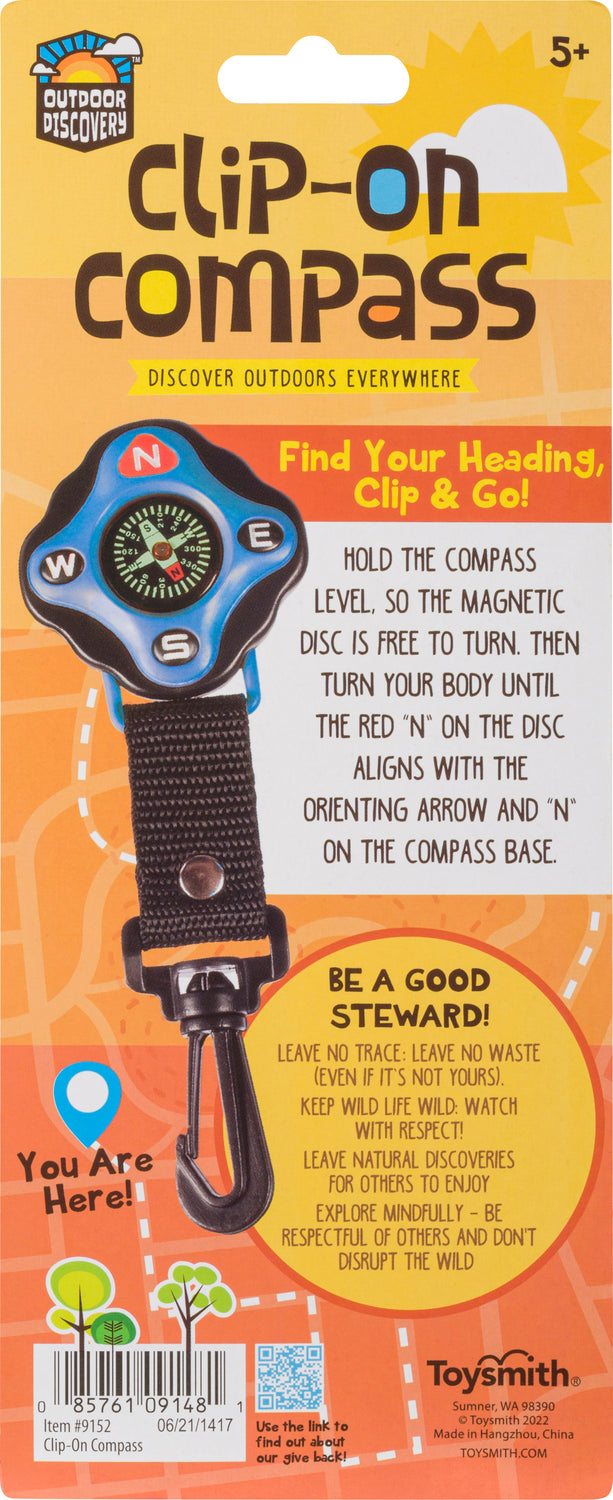 CLIP ON COMPASS