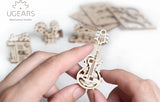 Ugears U-Fidgets Creation (4 Pcs)