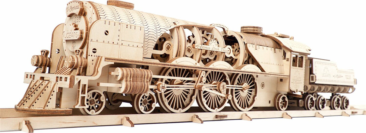 Ugears V-Express Steam Train With Tender