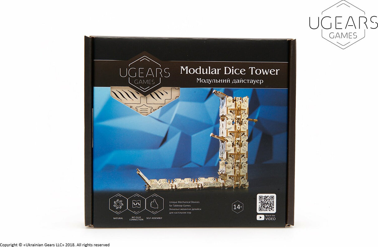 Ugears Games Dice Tower