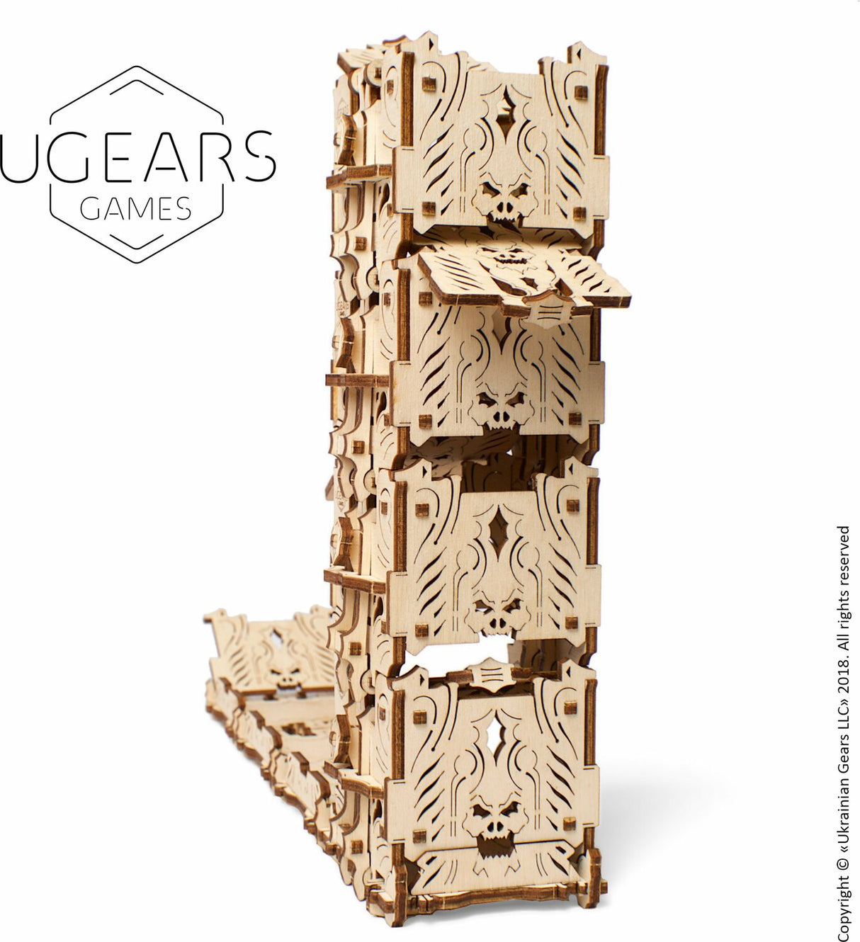 Ugears Games Dice Tower