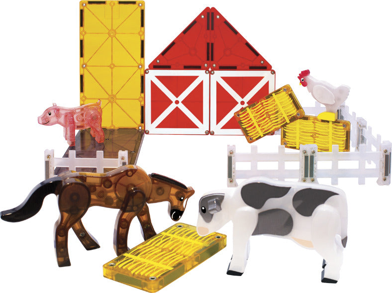 Magna-Tiles: Farm Animals (25-Piece Set)