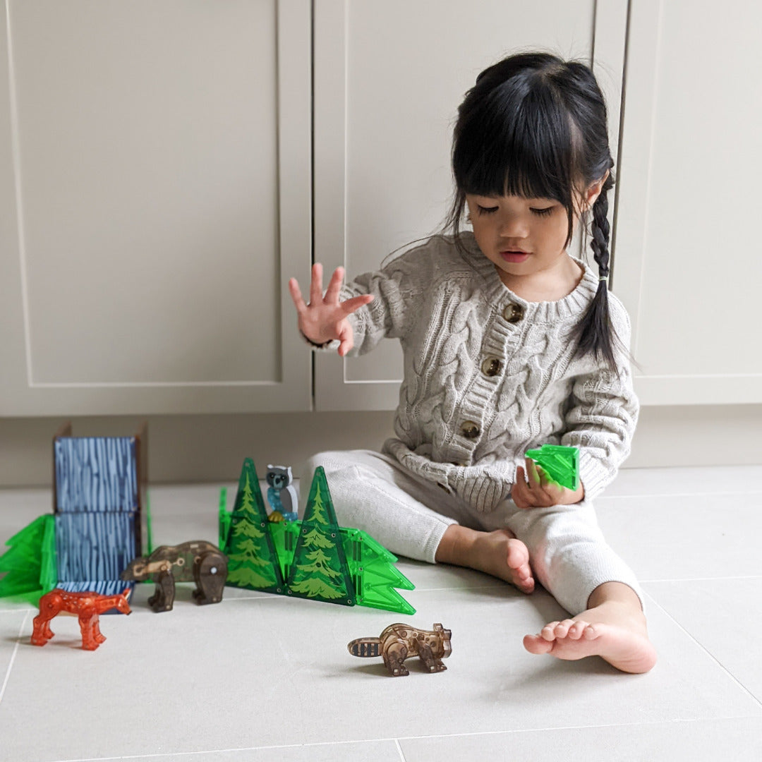 Forest Animals Magna-Tiles (25 Piece Set) – Dancing Bear Toys