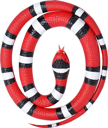 Scarlet Rubber Snake - 46"