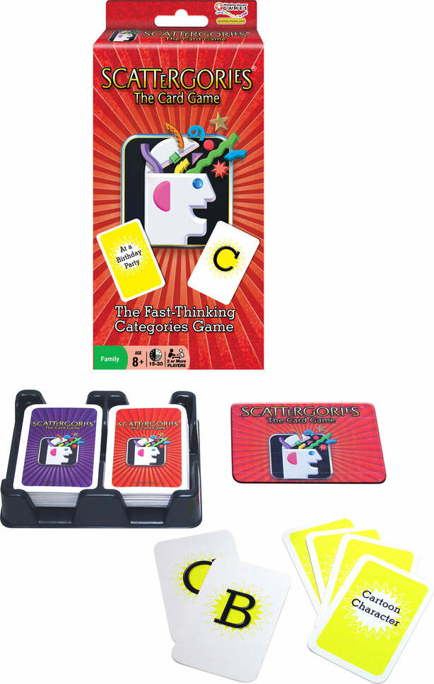 Scattergories Card Game