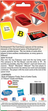 Scattergories Card Game