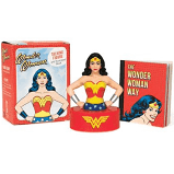 Wonder Woman Talking Figure and Illustrated Book