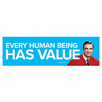 Human Value Bumper Sticker